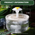 Petlex Bird Bath Indoor Automatic Parrot Shower Bathtub with Pump Recirculating Filtration Safe for Birds to Bathe or Drink, Perfect for Parakeets Budgie Cockatiels Lovebirds Finches Canaries
