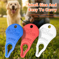 Dimsem 3 Pack Portable Tick Removal Tools, Tick Remover Tools for Dogs, Pets and Humans, Efficient, Safe and Reliable, Tick Key Essentials for Outdoor Activities