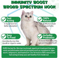 Specifically Formulated for Cats, Cats Natural Broad Spectrum Treatment with Probiotics, Herbal Cleanse, Digestive Support for All Cat Breeds, Gut Health, Puppy & Kitten, Supplement Drops for Pets