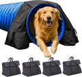 Japard Upgraded 4 Pack Dog Agility Equipment, Tunnel Sandbags