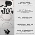 Rechargeable Mini Portable Water Pump Multifunctional Automatic simple fish tank water exchanger, floor, balcony water p
