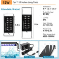 hygger 0.5-3 Gallon Small Aquarium LED Light for Fish Tank Full Spectrum Lighting with 24/7 Day-Night Cycle & Auto On/Of
