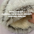 Ferret Bed Cave Bed and Hideout，Ferret Hideaway Bed Accessories for Cage(Brown)