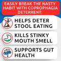 No Poo Chews for Dogs - Coprophagia & Stool Eating Deterrent with Probiotics, Digestive Enzymes & Breath Aid Support - Stop Dog Poop Eating