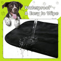 Chew Proof Dog Crate Pad, Indestructible Dog Bed with Military-Grade Tear Resistant Fabric, Waterproof Reversible Kennel