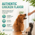 ZEBORA Probiotics for Dogs & Cats, Dog Probiotics for Digestive Health, 6 Billion CFUs Digestive Enzymes with Prebiotics, Omegas & Vitamins for Gut & Itchy - 120 Chews