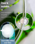 Pawfly 20 Pack Aquarium Suction Cups with Clips and Adjustable Zip Ties Cables Fish Tank Tools for Binding Moss Holding 