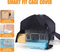 Small Bird Cage Cover Blackout for Good Night, 11.6 x 8.6 x 15.7 in Dustproof Birdcage Case, Winter Enclosure Cover, Uni
