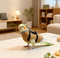 2Pcs Portable Bird Carrier Bag, Escape Resistant Parrot Carrier Bag Harness, Walking Outfit Anti-Scratch Protective Clot