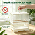 Bird Cage Seed Catcher, Breathable Cuttable Bird Cage Net Mesh for Cages
