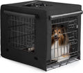 DONORO Dog Crates for Small Size Dogs Indoor Double Door Dog Kennels & Houses for Puppy and Cats, Collapsible Metal Cont
