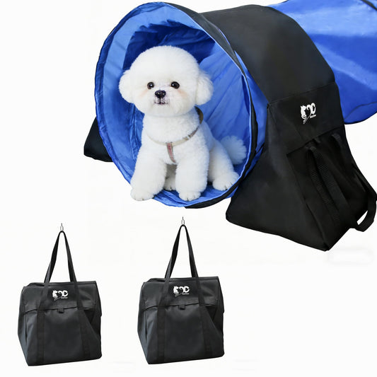 Dog Agility Tunnel Sandbags, Set of 2 Waterproof Sandbag Weights for 18–24" Tunnels