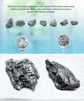 SubstrateSource Natural Aquarium Stones - Dark Bluish-Grey w/White Veins - Iwagumi Aquascaping Rocks, Freshwater Tanks, 