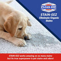 Clean-eez Stain-eez Carpet Cleaner Spray – Pro-Biotics & Enzyme Power for Ultimate Stain & Odor Elimination – Best Pet C