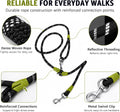 Hands Free Dog Leash Crossbody Dog Running Leash Handsfree Pet Rope for Hiking Training Heavy Duty Reflective Pet Walkin