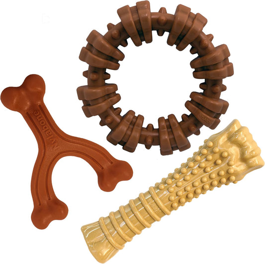 Nylabone Power Chew Customer Favorites Dog Chew Toys, 3 Count