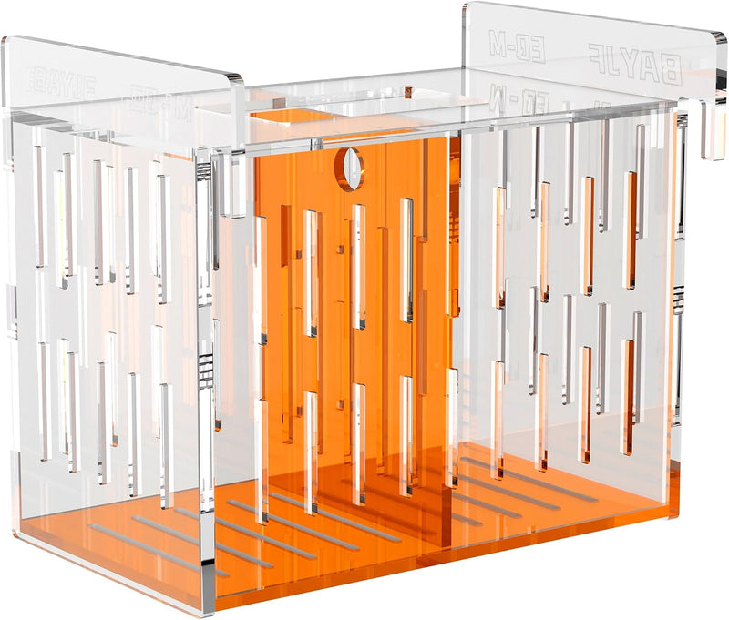 Acrylic Acclimation Box for Saltwater Fish and Reef Coral Quarantine Isolation Box for Aquarium Fish Hydroponic Plant Ex