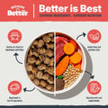 Because it's Better, Dog Food Semi Moist Prime Beef, 16 Ounce