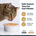 Because It’s Better Pate Complete Meal - Wet Cat Food - Variety Pack - Ocean, Turkey & Chicken Flavors - Organic, Balanced, Smooth Pate Texture, Human-Grade Ingredients, 2.6 oz Pouches (12 Count)