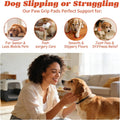 Padshld Anti Slip Dog Paw Pads for Senior Dogs - Paw Grips for Hardwood Floors, Enhanced Balance Traction Pads, Breathable Pet Paw Stickers Protectors for Dogs 7 Sets (28 Pcs) M