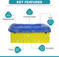 Ferret Hammock For Cage Box, use as Hanging Bed or Secure to Cage. Ferret Cage Accessories w/ Adjustable Straps, Perfect