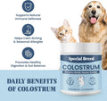 Special Breed Bovine Colostrum for Dogs and Cats – Grass Fed Colostrum Powder – Immune Support, Allergy & Itch Relief – 