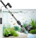 AKKEE Aquarium Vacuum Gravel Cleaner, 18W Electric Fish Tank Cleaner Vacuum, 6 in 1 Multifunctional Aquarium Cleaner for