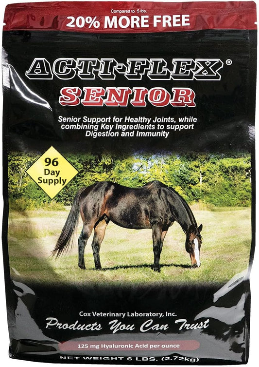 Cox Veterinary Laboratory, Inc. Acti-Flex Senior Joint and Weight Gain Horse Supplement - 6 Pound Refill