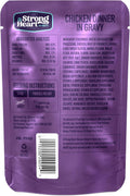 A Strong Heart Chicken Dinner in Gravy Pouches, All Life Stages, 24pk