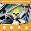 Frienda Dog Helmet and Goggles, UV Protection Doggy Sunglasses and 4 Inch Padded Puppy Motorcycle Helmet Adorable Dog Go