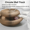Kitty Curls Cat Toy,Cardboard Cat Scratcher,Magic Organ Cat Toy,Foldable Recyclable Cat Accordion Toy for Indoor Cat Pla