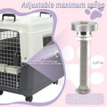 20 Sets Pet Carrier Replacement Fasteners - Heavy Duty Stainless Steel Bolts and Nuts for Kennel - Dog and Cat Replaceme