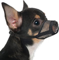 Mayerzon Dog Muzzle, Soft Mesh Muzzles for Small Dogs Biting | Black, XXS