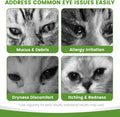 Cozura Dog Eye Drops for Allergies & Itching - Relief for Dry Red Eyes, Tear Stain & Discharge, Pet Eye Wash for Dogs & Cats - Gentle Sting-Free Pet Eye Cleaner, 4.2 fl zo