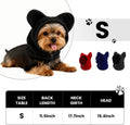 Dog Snood Winter Hood with Ear Protection, Fleece Neck Warmer for Dogs