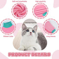 T'CHAQUE Sticky Hair Cat Clothes, Professional Recovery Suit for Cats, Anti-Shedding Shirt Outfit, Soft Pajamas for Kitt