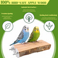 2PCS Large Flat Bird Perch Platform for Cage (6" x 3.15")