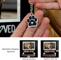 MYPAWLETS Dog/Cat Collar Memorial Frame with Paw Print Charm,Pet Loss Sympathy Gift,Pets Memorial Gift for Loss of Dog,Forever Loved Pet Keepsake Frame,Dogs Passing Away Gifts