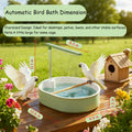 Bird Bath, Automatic Parrot Shower Bath, Birds Shower Bathtub with Running Water, Birdcage, Medium Birds Parakeet Budgie