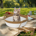 Cat Bed, Cotton Rope Instinct Basket for Cats, Handwoven Cat Beds