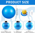 48 Inch Giant Herding Ball, Anti Burst Ball, Horse Toys for Horse Entertainment Play, Pump Included