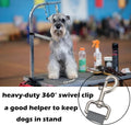 Pet Dog Grooming Arm Accessories - Dogs Loop Pets Grooming Loops Extension Straps 2 PCS Adjustable Secure and Stable Loop Extender Bathing Restraint Leashes for Small Medium & Large Dog