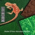 Reptile Carpet 40 Gallon 2 Pack for Bearded Dragon Tank Accessories,Enclosure Terrarium Liner Bedding Mat for Lizard,Gec