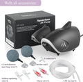 HITOP 6W Silent Aquarium Air Pump - 160GPH Large Air Volume Fish Aerator, Adjustable Oxygen Pump for Fish Tank up to 300