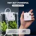 Ghosthorn Waterproof Mini Aquarium Air Pump Rechargeable Aerator Portable