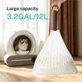 80 Count Waste Bags for Self-Cleaning Cat Litter Box, Cat Litter Box Liners