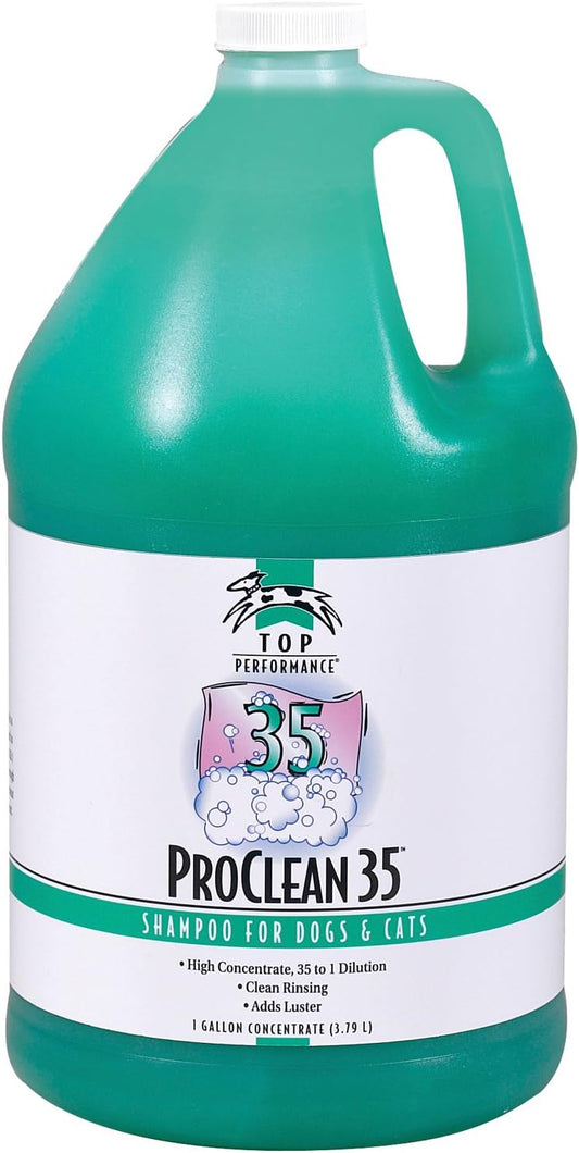 Top Performance ProClean 35 Dog and Cat Shampoo, 1-Gallon