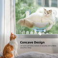2PCS Replacement Cover for Cat Window Perch, M Size Cordless Cat Window Hammock Bed Accessories, Reversible Breathable/Warm Seat Cover for Inside (Grey, 20.4" L x 11.8" W)