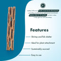 SubstrateSource Natural Cholla Wood - Driftwood for Aquariums, Air Plant Base, Hermit Crab and Freshwater Shrimp Hideout