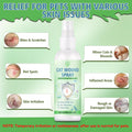 Nozerix Cat Wound Spray, Wound Care for Cats, Pet Wound Care Formula for Scratching Irritation Bites Burns Redness, Supports Skin Comfort and Recovery for Kittens, Adult Cats, Pets, 120ml